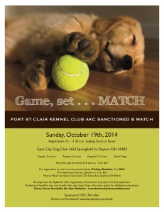 2014 FSCKC Match Flyer